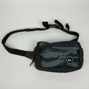 Quiksilver Camo Sling Bag Belt Bag Crossbody Streetwear Skater Travel Unisex